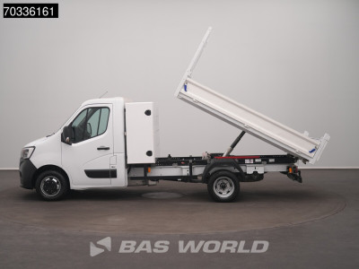 Renault Master 130PK Kipper Dubbellucht Kist Airco 3,5t Trekhaak Cruise Euro6 Benne Kieper Tipper Airco Trekhaak Cruise control foto 7