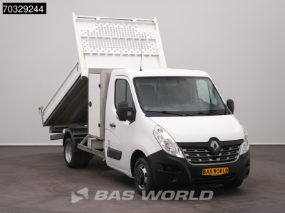 Renault Master 130PK Kipper met Kist Dubbellucht 3,5t Trekhaak Airco Cruise Euro6 Tipper Benne Kieper Airco Trekhaak Cruise control 5