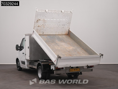 Renault Master 130PK Kipper met Kist Dubbellucht 3,5t Trekhaak Airco Cruise Euro6 Tipper Benne Kieper Airco Trekhaak Cruise control 6