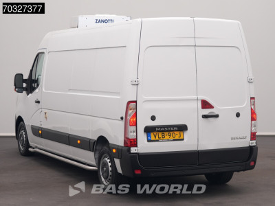 Renault Master 130PK Koelwagen Zanotti Z350 230v Stekker L3H2 Navi Airco Cruise Camera Parkeersensoren v+a Euro6 L3 Airco Cruise control 6