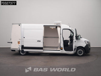 Renault Master 130PK Koelwagen Zanotti Z350 230v Stekker L3H2 Navi Airco Cruise Camera Parkeersensoren v+a Euro6 L3 Airco Cruise control 7