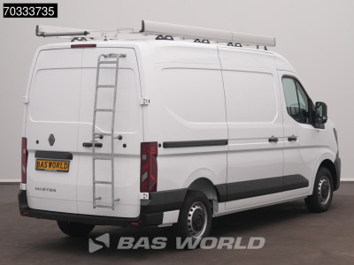 Renault Master 130PK L2H2 New Model! Airco Carplay Cruise Imperiaal Ladder LED Parkeersensoren Euro6 Airco Cruise control foto 2