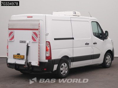 Renault Master 135PK 500KG Laadklep Koelwagen Thermo King V-200 230v-stekker L1H1 Navi Airco DHollandia Euro6 Koel Koeler Kühl Kühler Kühlwgen Kühlkasten Airco foto 2