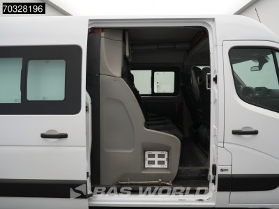 Renault Master 135PK Dubbel Cabine L2H2 LED Airco Cruise Camera Parkeersensoren Werkplaatsinrichting Euro6 L2 DC Doka Mixto Airco Trekhaak Cruise control 15