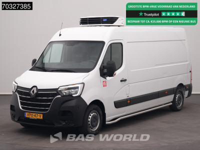 Renault Master 135PK Koelwagen Carrier Xarios 350 L3H2 LED Airco Cruise Parkeersensoren Euro6 L3 Koel Koeler Kühl Kühler Kühlwagen Kühlkasten Airco Cruise control