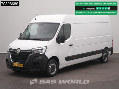 Renault Master 135PK L3H2 LED Airco Cruise Parkeersensoren v+a Euro6 L3 Airco Cruise control