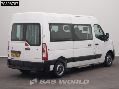 Renault Master 135PK Passenger Transport Personenvervoer 8 Persoons Ramp L2H2 LED Navi Airco Cruise Camera Parkeersensoren Euro6 L2 TV Taxi Rolstoelvervoer Wheelchair Airco Cruise control 2