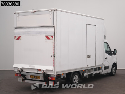 Renault Master 145PK Bakwagen Laadklep DHollandia Zijdeur Airco Camera Lat om Lat LED Euro6 Meubelbak Koffer Möbelkoffer LBW Airco foto 2