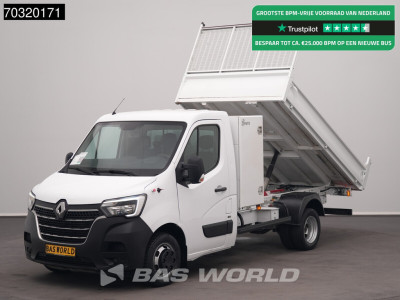 Renault Master 145PK Dubbellucht Kipper 3,5t Trekhaak Airco Cruise Euro6 Tipper Benne Kieper Airco Trekhaak Cruise control