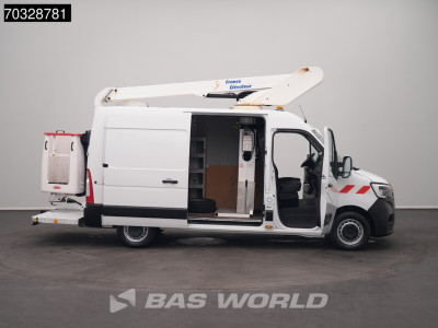 Renault Master 145PK Hoogwerker 12m Werkhoogte L2H2 Trekhaak Airco Cruise Camera Euro6 L2 Hubarbeitsbuhne Arbeitsbuhne 1Personen Airco Trekhaak Cruise control 10
