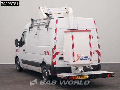 Renault Master 145PK Hoogwerker 12m Werkhoogte L2H2 Trekhaak Airco Cruise Camera Euro6 L2 Hubarbeitsbuhne Arbeitsbuhne 1Personen Airco Trekhaak Cruise control 7