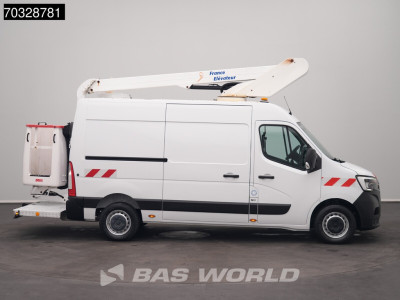 Renault Master 145PK Hoogwerker 12m Werkhoogte L2H2 Trekhaak Airco Cruise Camera Euro6 L2 Hubarbeitsbuhne Arbeitsbuhne 1Personen Airco Trekhaak Cruise control 9