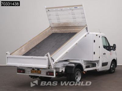Renault Master 145PK Kipper 3,5t Trekhaak Dubbellucht met Kist Airco Cruise Euro6 Benne Kieper Tipper Airco Cruise control foto 2