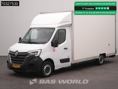 Renault Master 145PK Lowliner Bakwagen LED Navi Airco Cruise Camera Euro6 Meubelbak Koffer Verkoopwagen Pakketwagen Airco Cruise control