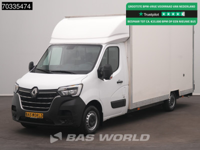 Renault Master 145PK Lowliner Bakwagen LED Navi Airco Cruise Camera Euro6 Meubelbak Koffer Verkoopwagen Pakketwagen Airco Cruise control