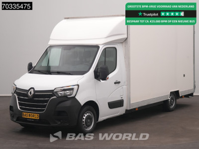 Renault Master 145PK Lowliner Bakwagen LED Navi Airco Cruise Camera Euro6 Meubelbak Koffer Verkoopwagen Pakketwagen Airco Cruise control