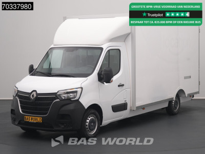 Renault Master 145PK Lowliner Bakwagen LED Navi Airco Cruise Camera Euro6 Meubelbak Koffer Verkoopwagen Pakketwagen Airco Cruise control
