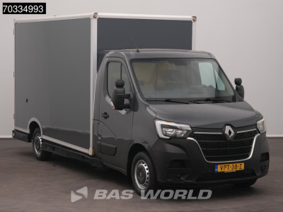 Renault Master 150PK Automaat Luchtvering Bakwagen Airco Cruise Camera APK 05-2027 Euro6 Lowliner Koffer Verkoopwagen Horse Truck Verkaufwagen Airco Cruise control foto 5