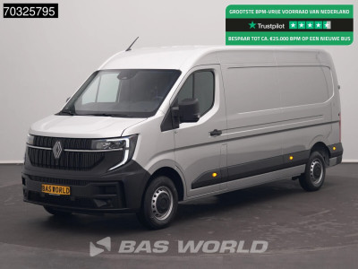 Renault Master 150PK BPM Vrij! L3H2 150PK LED Airco Cruise CarPlay Parkeersensoren Euro6 L3 Airco Cruise control