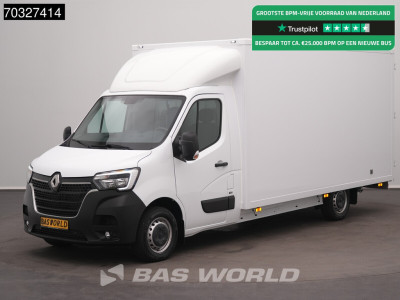 Renault Master 165PK BPM VRIJ! Lowliner Bakwagen Navi LED Airco Cruise Camera Euro6 Meubelbak Koffer Airco Cruise control