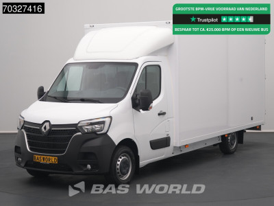 Renault Master 165PK BPM VRIJ! Lowliner Bakwagen Navi LED Airco Cruise Camera Euro6 Meubelbak Koffer Airco Cruise control