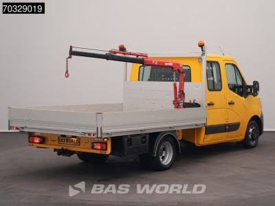 Renault Master 165PK Dubbel Cabine Dubbellucht Open Laadbak 3,5t Trekhaak LED Airco Cruise Euro6 Pritsche Pickup Open Box Airco Trekhaak Cruise control 2