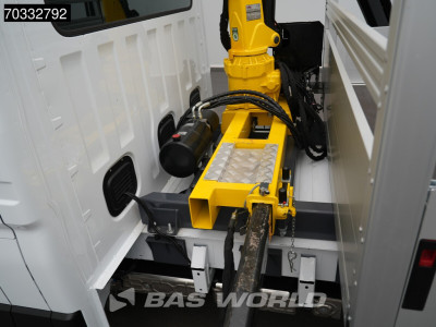 Renault Master 170PK Automaat HYVA HA27 Kraan Open Laadbak Cranetruck Crane laadkraan Kraanwagen Pritsche Platform Airco Cruise control foto 13