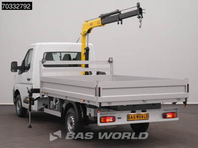 Renault Master 170PK Automaat HYVA HA27 Kraan Open Laadbak Cranetruck Crane laadkraan Kraanwagen Pritsche Platform Airco Cruise control foto 6