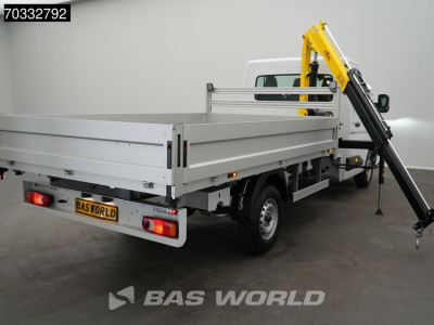 Renault Master 170PK Automaat HYVA HA27 Kraan Open Laadbak Cranetruck Crane laadkraan Kraanwagen Pritsche Platform Airco Cruise control foto 9