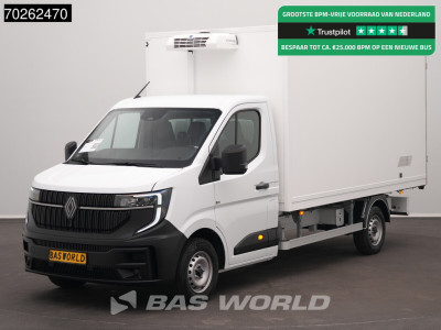 Renault Master 170PK BPM VRIJ! Koelwagen 2025model BPM vrij! Thermo King C-250 LED Airco Cruise Carplay Koeler Koel Kühlwagen Kühlkoffer 17m3 Airco Cruise control