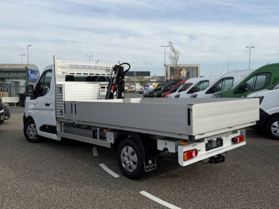 Renault Master E-Tech Open laadbak + HIAB kraan + trekhaak foto 10