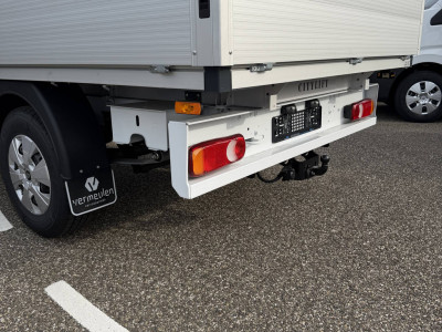 Renault Master E-Tech Open laadbak + HIAB kraan + trekhaak foto 12