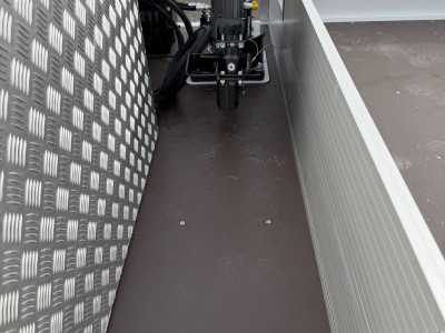Renault Master E-Tech Open laadbak + HIAB kraan + trekhaak foto 14