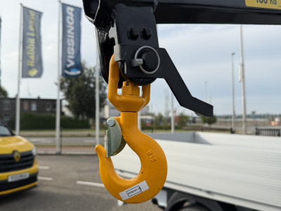 Renault Master E-Tech Open laadbak + HIAB kraan + trekhaak foto 4