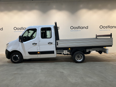 Renault Master (Nissan Interstar) 2.3 L3 DC 145 PK / Open Laadbak / Dubbel Cabine 7 Pers. / Trekhaak 3500 KG / Airco / Cruise Control / CarPlay / Dubbel Lucht / 21.500 KM !! 2