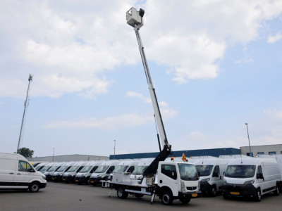 Renault Maxity 3.0 DCI 130pk E6 Hoogwerker Werkhoogte 14.5 meter PTO 08-2019 3