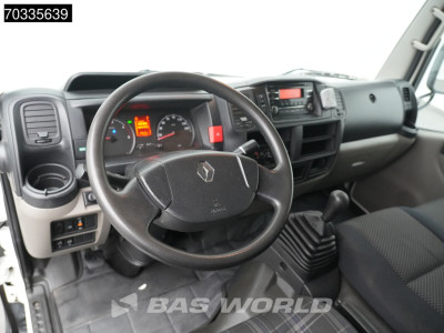 Renault Maxity 130PK Laadklep Bakwagen Zijdeuren Dubbellucht Airco Euro6 Meubelbak Koffer Möbelkoffer LBW Airco foto 3