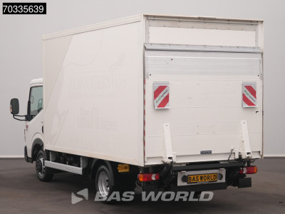 Renault Maxity 130PK Laadklep Bakwagen Zijdeuren Dubbellucht Airco Euro6 Meubelbak Koffer Möbelkoffer LBW Airco foto 6