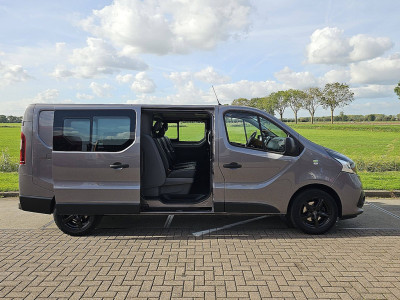 Renault TRAFIC 1.6 DCI L2H1 dubbel cabine lang leder carplay climatronic EURO6 dubbele schuifdeur! foto 16