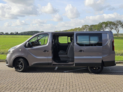 Renault TRAFIC 1.6 DCI L2H1 dubbel cabine lang leder carplay climatronic EURO6 dubbele schuifdeur! foto 19