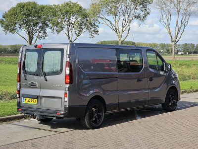 Renault TRAFIC 1.6 DCI L2H1 dubbel cabine lang leder carplay climatronic EURO6 dubbele schuifdeur! foto 3
