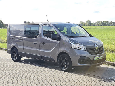 Renault TRAFIC 1.6 DCI L2H1 dubbel cabine lang leder carplay climatronic EURO6 dubbele schuifdeur! foto 5