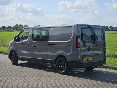 Renault TRAFIC 1.6 DCI L2H1 dubbel cabine lang leder carplay climatronic EURO6 dubbele schuifdeur! foto 6