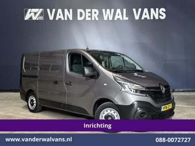 Renault Trafic 1.6 dCi L1H1 Inrichting Euro6 Airco | Navigatie | LED | Cruisecontrol | Trekhaak Stoelverwarming, Parkeersensoren, Bijrijdersbank