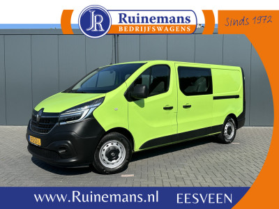 Renault Trafic 1.6 dCi / L2H1 / 1e EIG. / DUBBELE CABINE / 2x SCHUIFDEUR / TREKHAAK / AIRCO / CRUISE /  DUBBELE CABINE