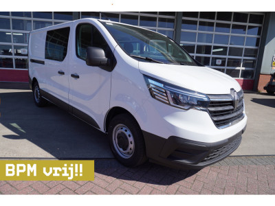 Renault Trafic 2.0 Blue dCi 130PK T29 L2H1  Dubbelcabine Nr. V017 | Airco |  Apple CP/Android auto | trekhaak
