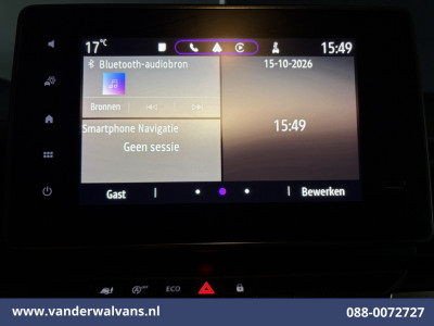 Renault Trafic 2.0 Blue dCi 130pk L2H1 Euro6 Airco | LED |  2500kg Trekhaak | Cruisecontrol Parkeersensoren, Bijrijdersbank foto 17
