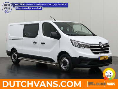 Renault Trafic 2.0DCi 130PK Lang Dubbele Cabine | 6-Persoons | Multimedia | Airco | Cruise | Trekhaak | Led