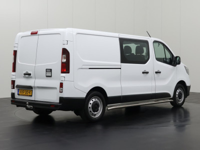 Renault Trafic 2.0DCi 130PK Lang Dubbele Cabine | 6-Persoons | Multimedia | Airco | Cruise | Trekhaak | Led foto 2