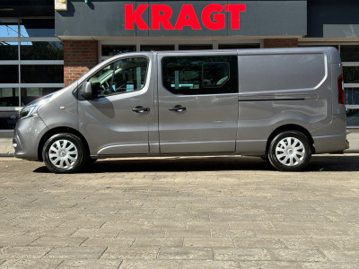 Renault Trafic 2.0 dCi 120PK T29 L2H1|DUBBELCABINE|Dubbele schuifdeuren|cruise|achteruitrijcamera|airco|trekhaak 2000KG|navi|EURO6 foto 2